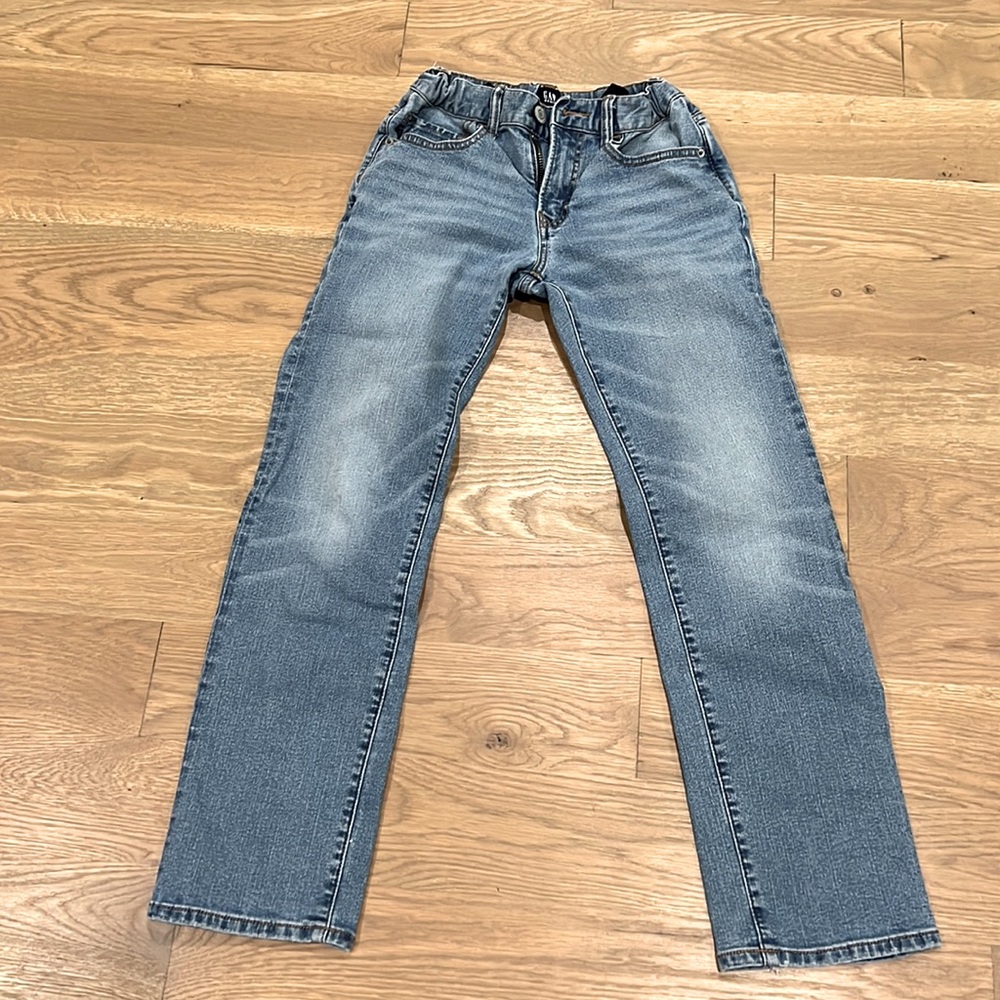 Gap Kids Boys Denim Stretch Jeans Adjustable Waist Sz 12
